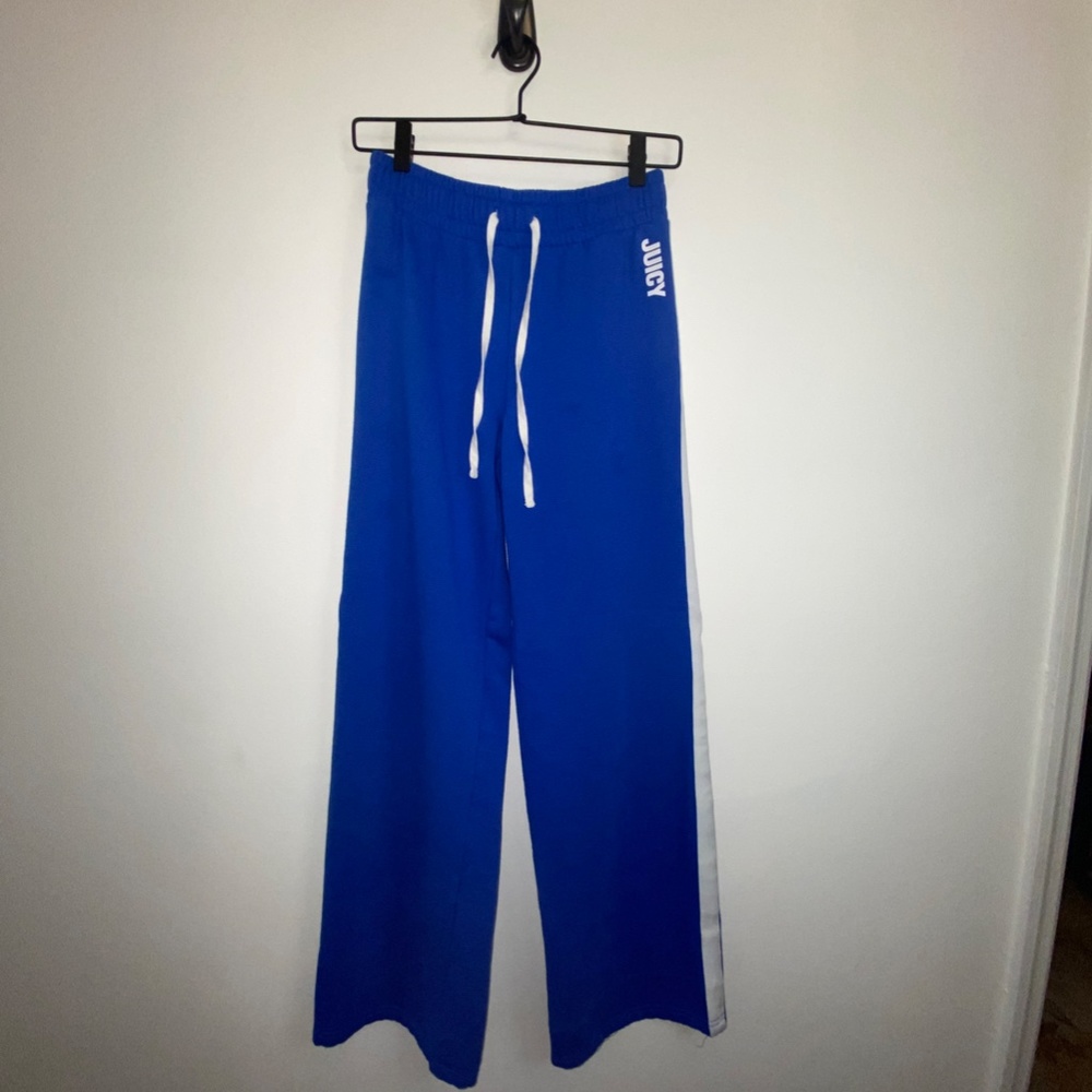 Y2K Juicy Knit tracksuit in Blue with white - Picture 5 of 13
